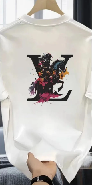 تيشرت اوفر سايز LV