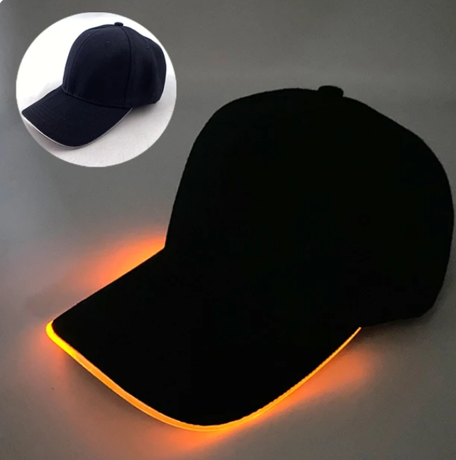 قبعة LED