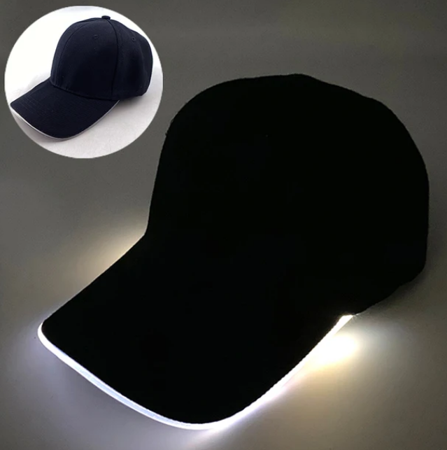 قبعة LED